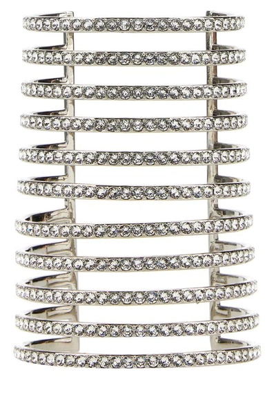 AMINA MUADDI AMINA MUADDI WOMAN SILVER METAL VITTORIA BRACELET