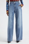 ALICE AND OLIVIA PARKER WIDE LEG JEANS