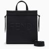 FENDI FENDI GO TO SHOPPER MEDIUM BLACK BAG MEN