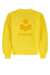 Isabel Marant Yellow Polyester Blend Ayler Sweater In Yellow
