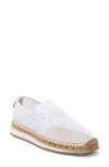 Rag & Bone Retro Espadrille Runner Slip-on Sneaker In White