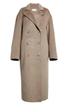 Loulou Studio Cashmere Wool Blend Coat In Beige