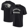 FANATICS SIGNATURE UNISEX FANATICS SIGNATURE BLACK OREGON STATE BEAVERS ELEMENTS SUPER SOFT SHORT SLEEVE T-SHIRT