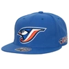 MITCHELL & NESS MITCHELL & NESS ROYAL/ TORONTO BLUE JAYS BASES LOADED FITTED HAT