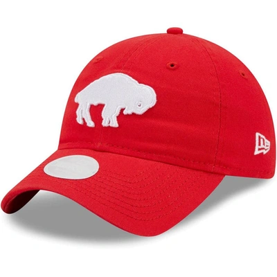 New Era Women's Red Buffalo Bills Core Classic 2.0 Historic 9twenty Adjustable Hat