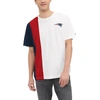 TOMMY HILFIGER TOMMY HILFIGER WHITE NEW ENGLAND PATRIOTS ZACK T-SHIRT