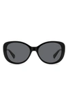 POLAROID 55MM POLARIZED ROUND SUNGLASSES