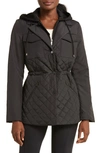 ZELLA ACTIVE QUILTED HOODED JACKET