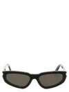 Saint Laurent Nova Cat-eye Recycled Acetate Sunglasses In Black