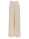 Saint Laurent Women Palazzo Pants In White