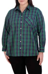 Foxcroft Tartan Button-up Shirt In Tartan Plaid