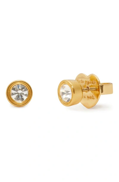 Kate Spade New York Set In Stone Stud Earrings In Gold