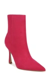 Sam Edelman Ella Pointed Toe Bootie In Magenta Rose