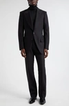 TOM FORD ATTICUS WOOL & SILK ORGANZA EVENING JACKET