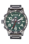 NIXON 'THE 51-30 CHRONO' WATCH, 51MM