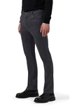 Bugatchi Stretch Cotton Blend Twill Chinos In Anthracite