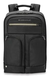 Briggs & Riley Hta Slim Expandable Backpack In Black