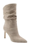 Marc Fisher Ltd Women's Angi 80mm Suede Ankle Booties In Taupe