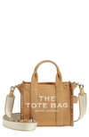 Marc Jacobs Women's The Jacquard Small Tote Bag In Camel