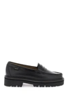 GH BASS WEEJUNS SUPER LUG LOAFERS