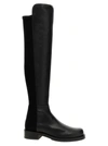 Stuart Weitzman 5050 Boots In Fabric And Nappa Leather