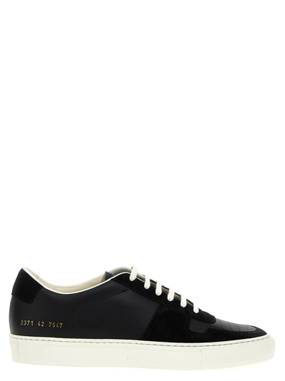 Common Projects Black Bball Summer Sneakers In 7547 Black