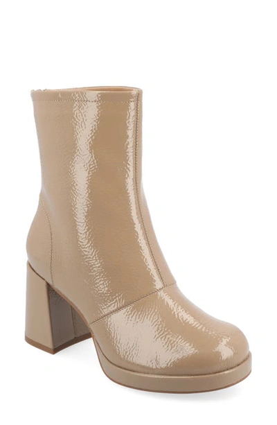 Journee Collection Aylani Bootie In Brown