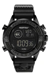 Philipp Plein The Goat Digital Watch, 44mm In Ip Black