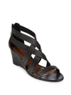 DONALD J PLINER Jemi Leather Wedge Sandals,0400095296346