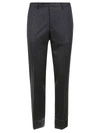 Rota Pressed-crease Tailored Trousers In Grey