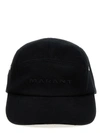 Isabel Marant Tedji Logo-embroidered Cap In Black