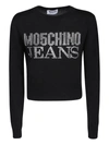 Moschino Wool Sweater In Black