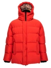 DOUBLET ANIMAL TRIM CASUAL JACKETS, PARKA RED