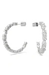 SWAROVSKI MESMERA HOOP EARRINGS