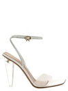 GIANVITO ROSSI ODYSSEY SANDALS WHITE