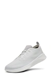 Allbirds Womens Light Grey Tree Runner Fsc-certified Eucalyptus Tree-fibre Low-top Trainers In Blizzard/ Blizzard Sole