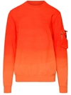 PREMIATA PREMIATA NILO SWEATSHIRT IN ORANGE COTTON