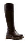 La Canadienne Alabama Leather Boot In Bordeau