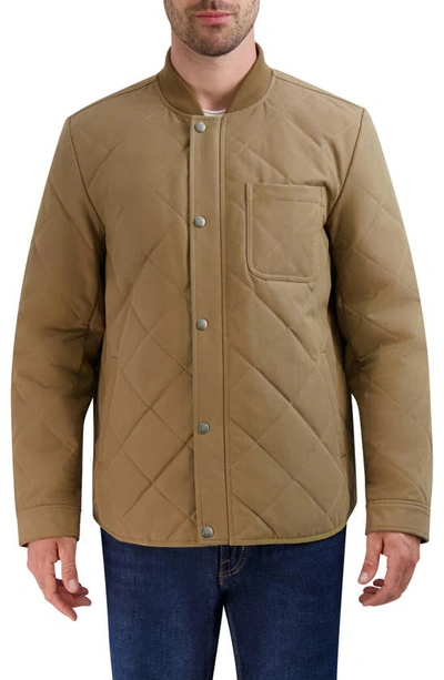 COLE HAAN WATER RESISTANT DIAMOND QUILTED JACKET