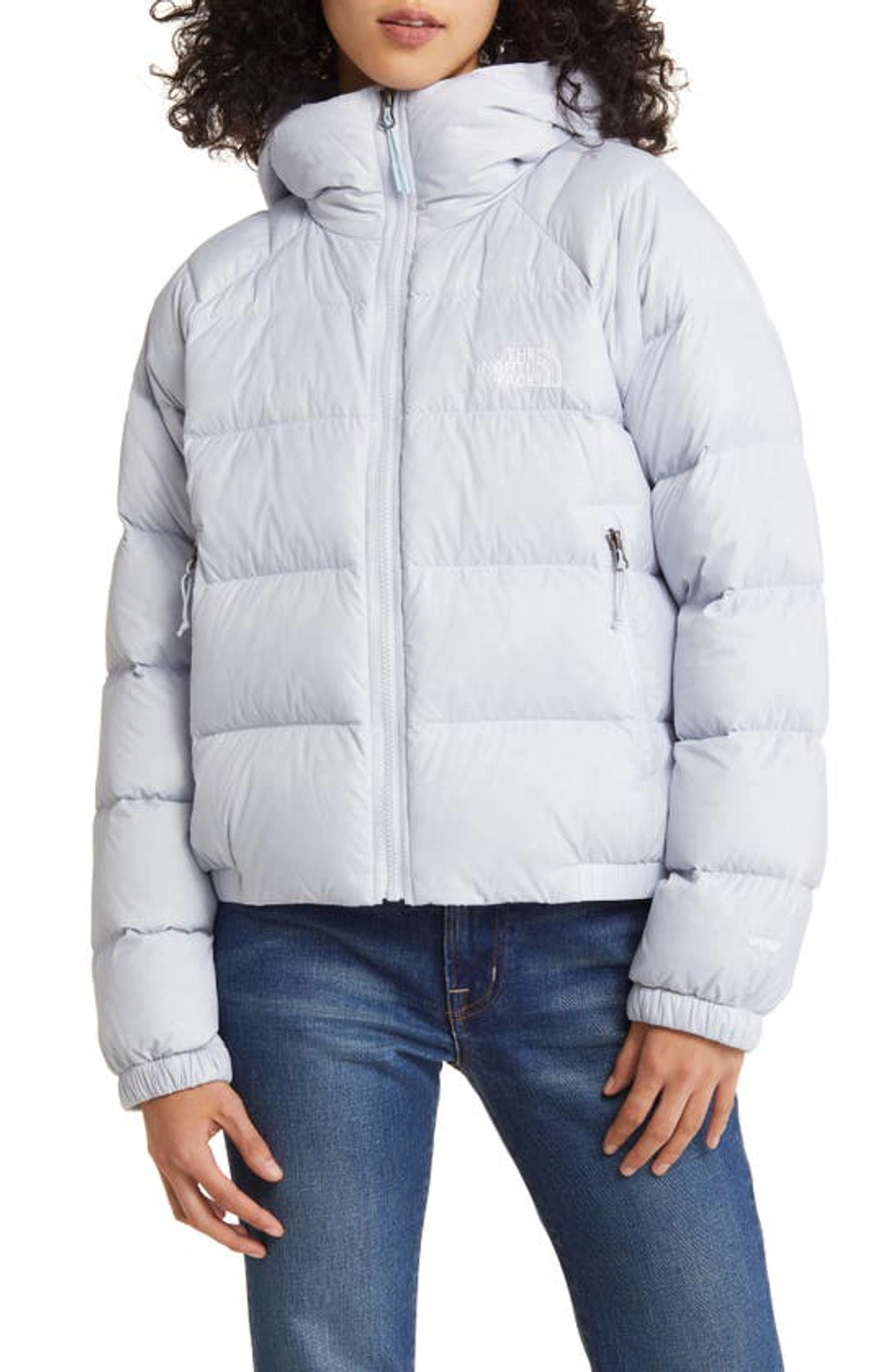 The North Face Hydrenalite Hooded Down Jacket In Dusty  display picture 2