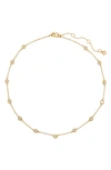 Kate Spade Women's Goldtone & Imitation Pearl Station Necklace