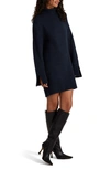 FAVORITE DAUGHTER THE ST. JAMES WOOL & CASHMERE BLEND TURTLENECK SWEATER DRESS