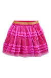Mini Boden Kids' Tulle Party Skirt Shocking Pink Girls Boden