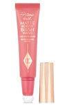 Charlotte Tilbury Pillow Talk Matte Beauty Blush Wand In Pillow Talk