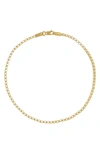 BONY LEVY 14K GOLD CURB CHAIN BRACELET