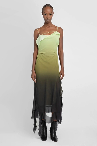 Acne Studios Woman Green Dresses