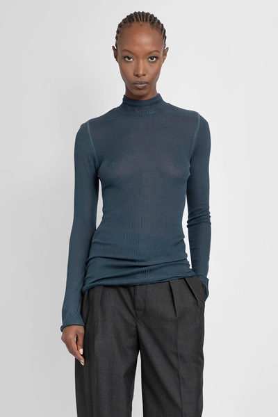 Lemaire Seamless High Neck In Blue