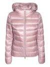 Herno Resort Bomber Jacket In Nylon Ultralight In Purple