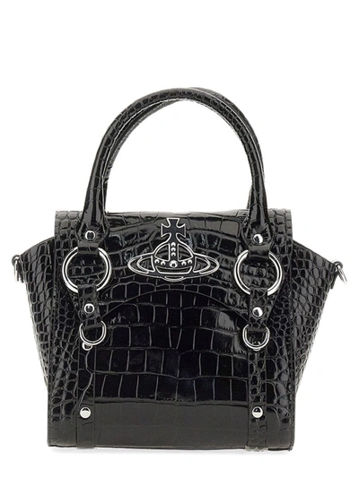 Vivienne Westwood Small Betty Bag In Black