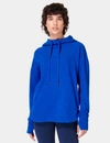 Sweaty Betty Escape Fleece Hoodie In Blue
